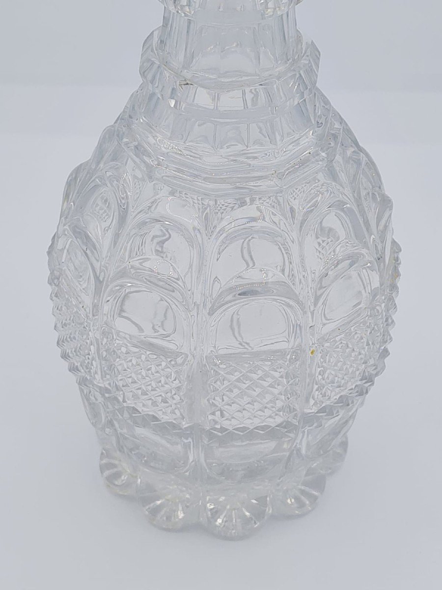 Carafe en verre de Bohême pour le marché ottoman-photo-2