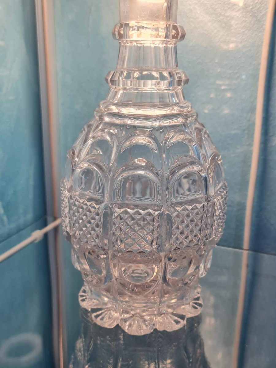 Carafe en verre de Bohême pour le marché ottoman-photo-4