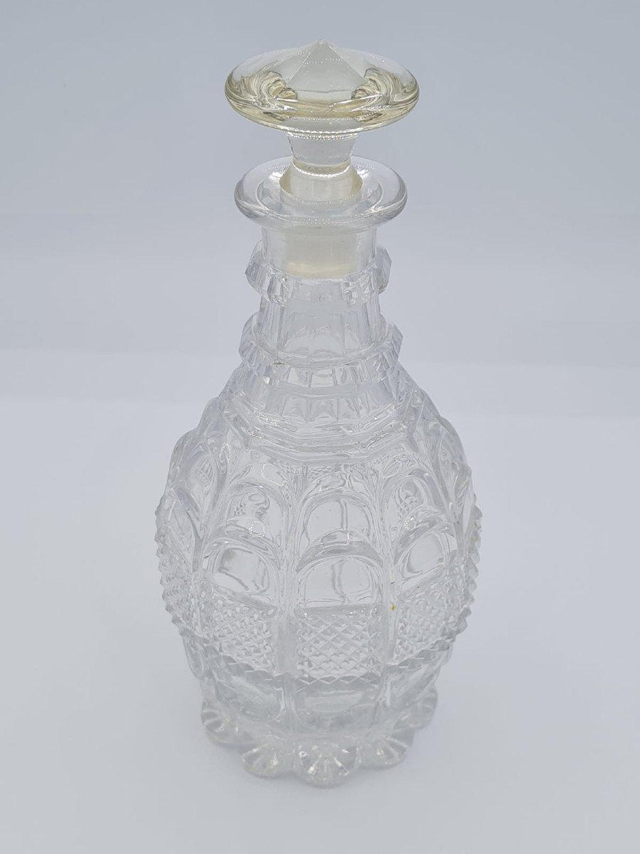 Carafe en verre de Bohême pour le marché ottoman