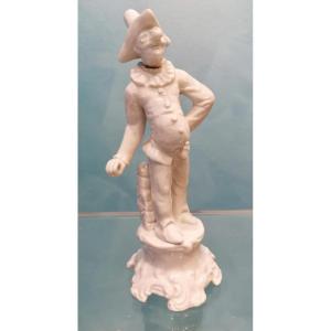 Capodimonte, figurine de Pulcinella de la Commedia dell'arte