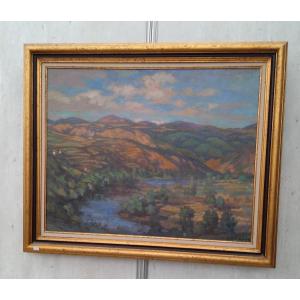 Landscape Of The Haute Loire By Gabriel Moiselet