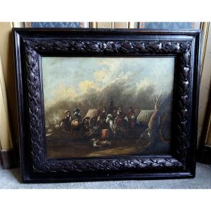 Dutch Military Encampment, Late 17th/early 18th Century