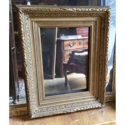 Restoration Golden Stucco Frame