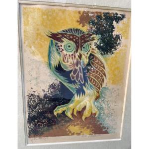 Lithographie J. Lurcat 