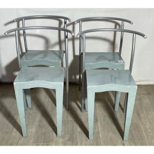 4 P.starck Chairs