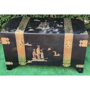Chinese Teak Chest