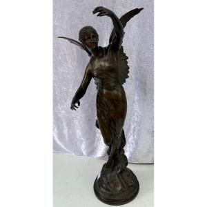 Bronze Sculpture By émile Louis Picot 