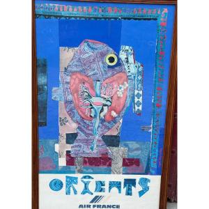 Air France Poster For The Orient