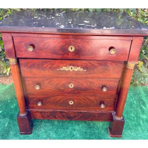 Small Empire-style Chest Of Drawers
