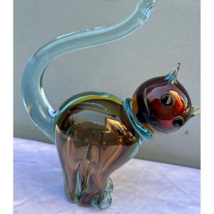 Murano Glass Cat
