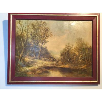 Huile Sur Toile Bertz