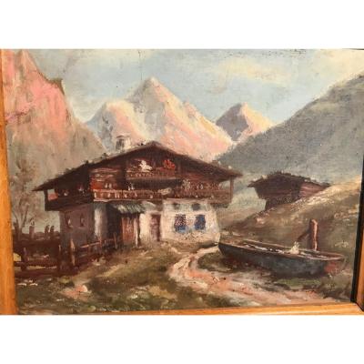 Peinture De Montagne 