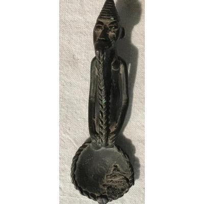 African Bronze Spoon