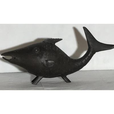 Poisson En Bronze
