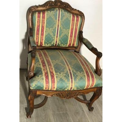 Fauteuil Louis XV 