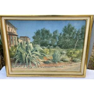 Garden In Menton /georges Appert