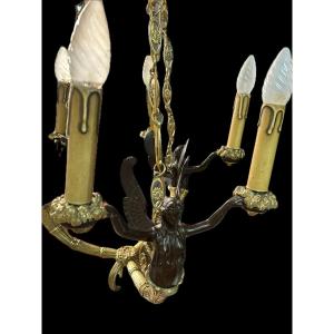 Empire Chandelier, Six Lights