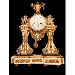 Louis XVI Portico Clock