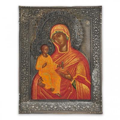 Icon Of The Mother Of God Of Alexandria, Russia, Moscow