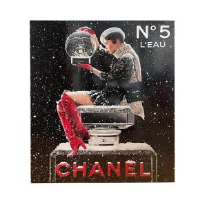 Chanel Double Sided Advertising Sign