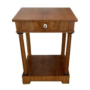Biedermeier Column Table 1820 Early Biedermeier