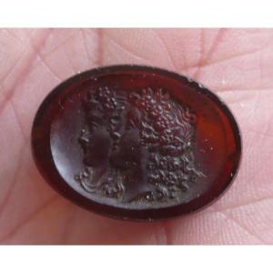 Carnelian Cameo With The Profiles Of Sovereigns