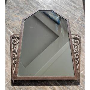 Art Deco Wrought Iron Mirror