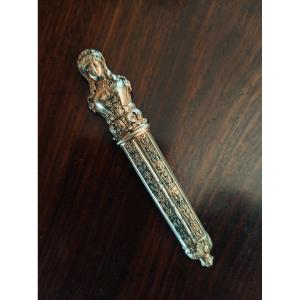 Empire Period Silver-gilt Needle Case