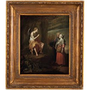 The Angel Appearing To Manoah And His Wife, Amsterdam 17th Century