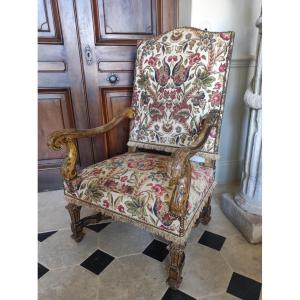 Louis XIV Style Armchair