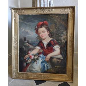 19th Century Portrait Of A Child