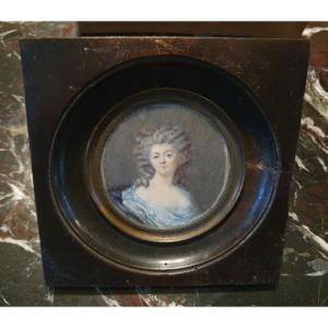 Miniature Portrait From The Louis XVI Period