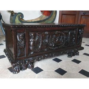 17th Century Italian "cassone" Chest