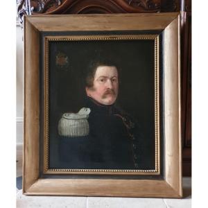 Portrait Of An Officer From The Restoration Period