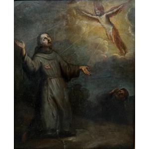 Saint Francis Of Assisi Receiving The Stigmata, 17th Century