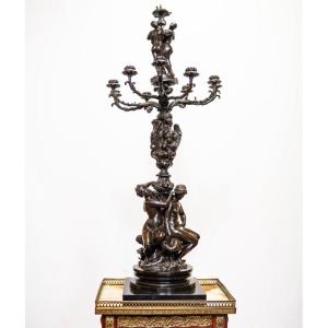 Louis Barye Candelabra