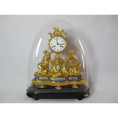 Gilt Bronze Clock