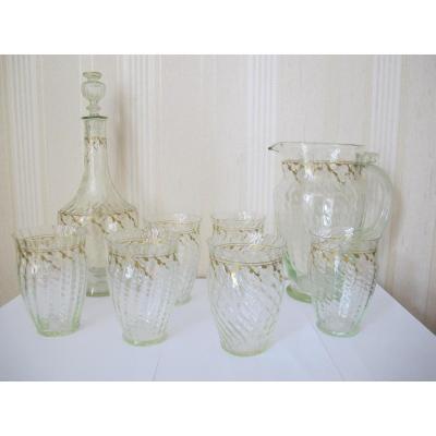 Emile Gallé Liqueur Crystal