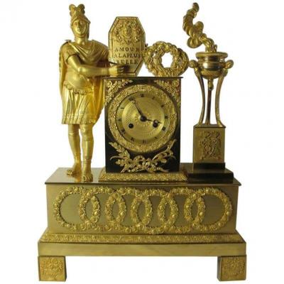 Gilt Bronze Clock