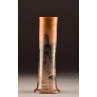 Vase Signed Michel, Mr. Nancy.