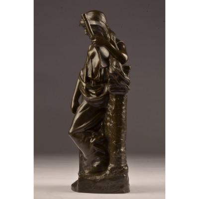 Bronze Paul Darbefeuille. (1852-1933)