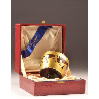 Gilt Glass Murano Cup.