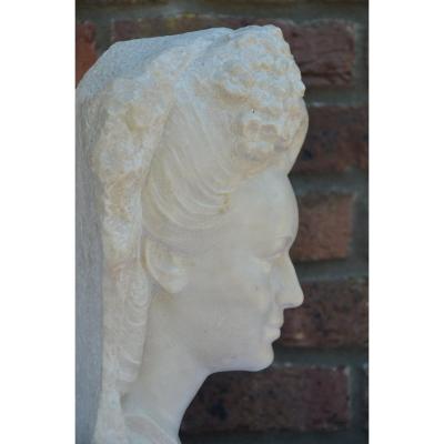 Marble Bust By Bartoletti (1898)