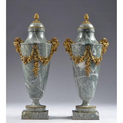 Pair Of Susse Freres Cassolettes