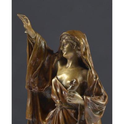 Bronze Armand Guenard (1865-1925) Thalia Thalie