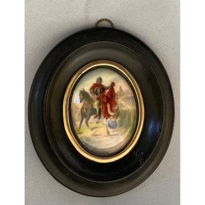 Saint Martin Miniature Napoleon III Late 19th Century 