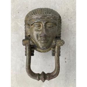 Napoleon III Cast Iron Knocker 19th Century