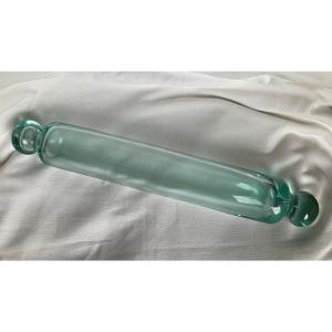 19th Century Blown Glass Rolling Pin