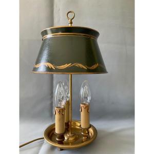 20th Century Bronze Hot Water Bottle Lamp