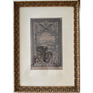 Saint Omer Engraving <the Capture Of The City> 18th Century